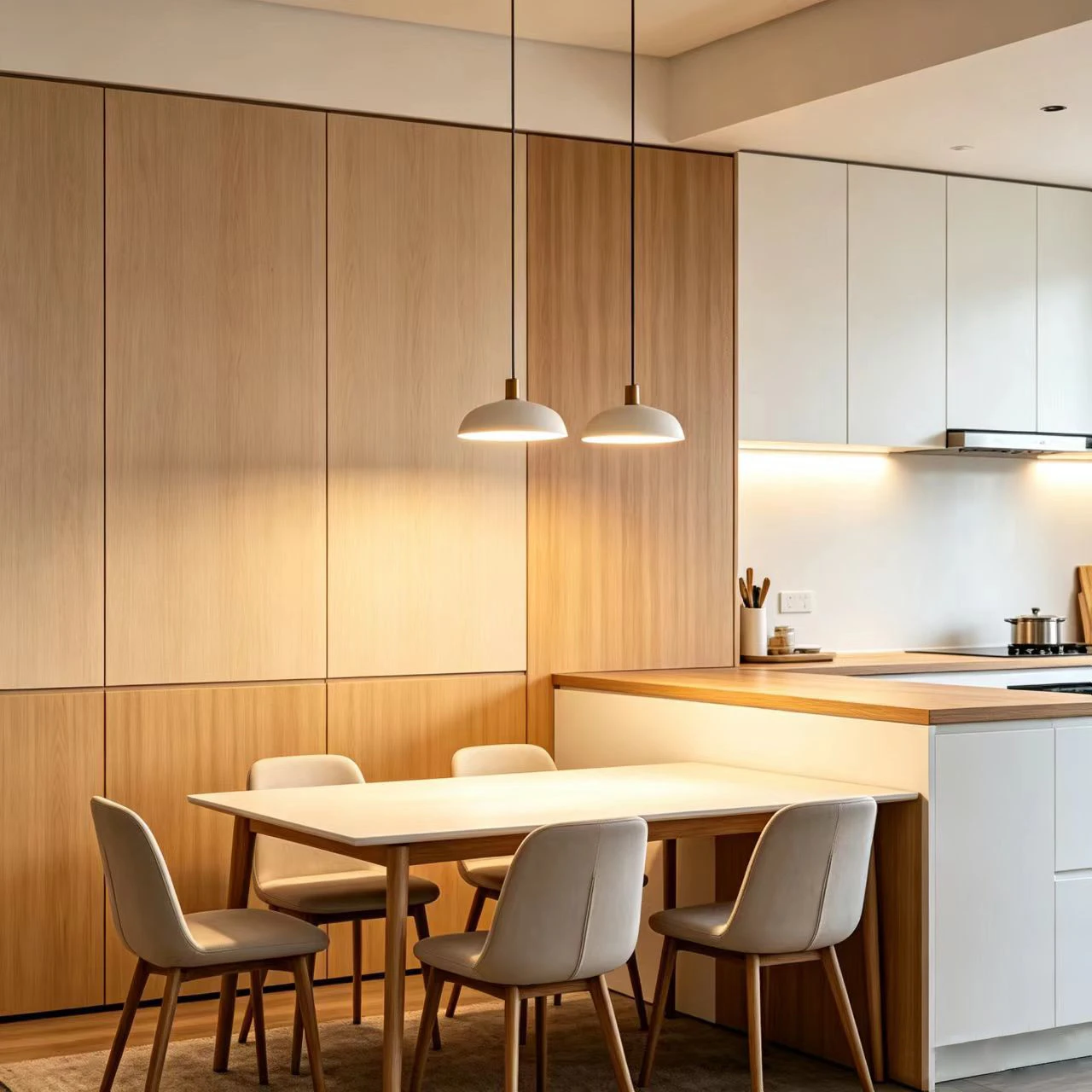 Modern splicing wall panel